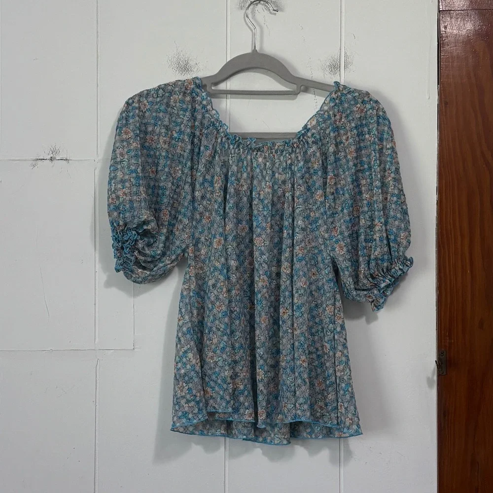 Free People lightweight mesh